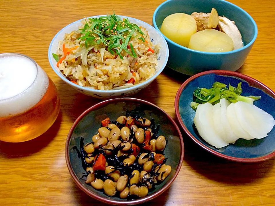 20141019 晩ご飯|風流料理人さん