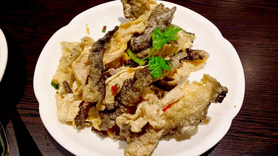 Crispy Fish Skin|Cheryl Zengさん