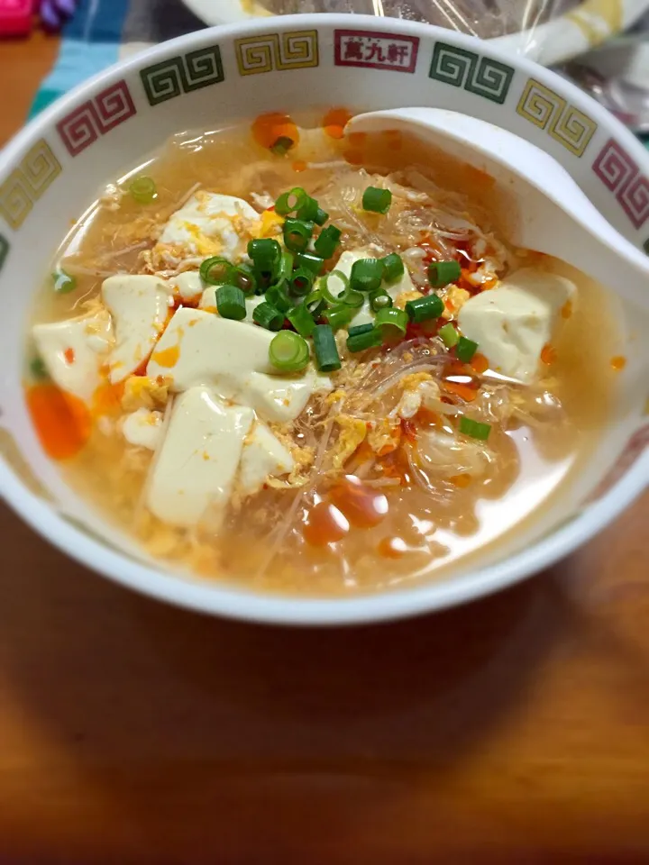 ダイエット中夜食春雨サンラータン|つっちゃんさん