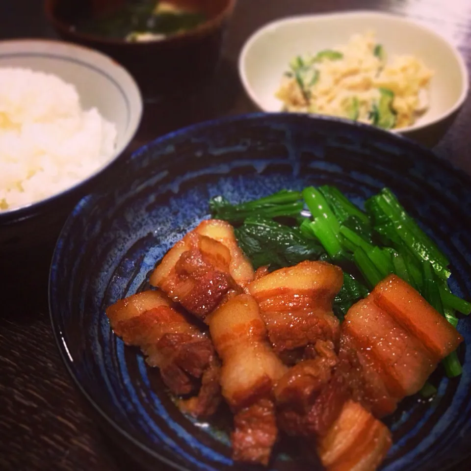 豚の角煮定食|miiiーna"さん