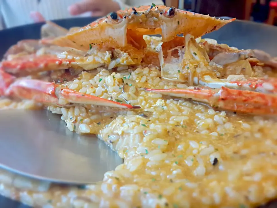 crab chili risotto|Ananta Bagas Rinartaさん