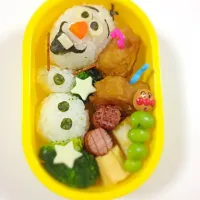 Snapdishの料理写真:オラフ 弁当|ゃょぃさん