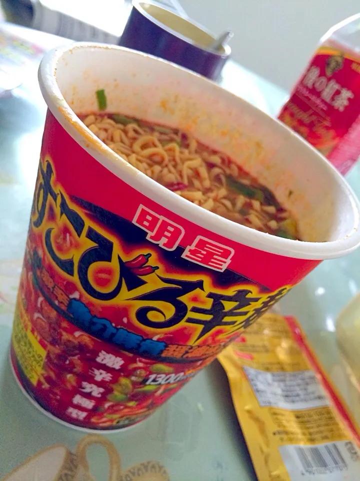 新発売すこびる辛麺魚介豚骨🐟|わたゆみさん