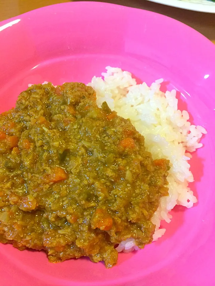 パパダイエット中の、ヘルシーキーマカレー|masamiさん