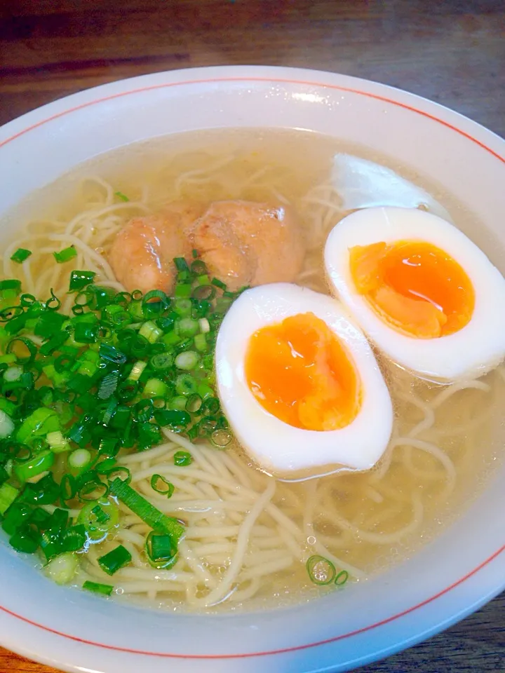 お取り寄せ【秋田比内鶏ラーメン】を頂いたので作ってみました〜|ちなみんさん