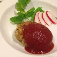 Snapdishの料理写真:veganベジハンバーグ