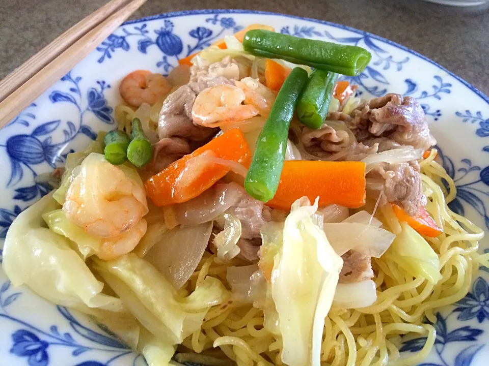 あんかけ塩焼きそば|きむらゆりかさん