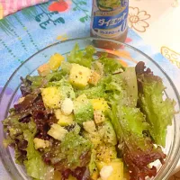 Lettuce/Avocado/Pineapple-Salad|Karen Chanさん