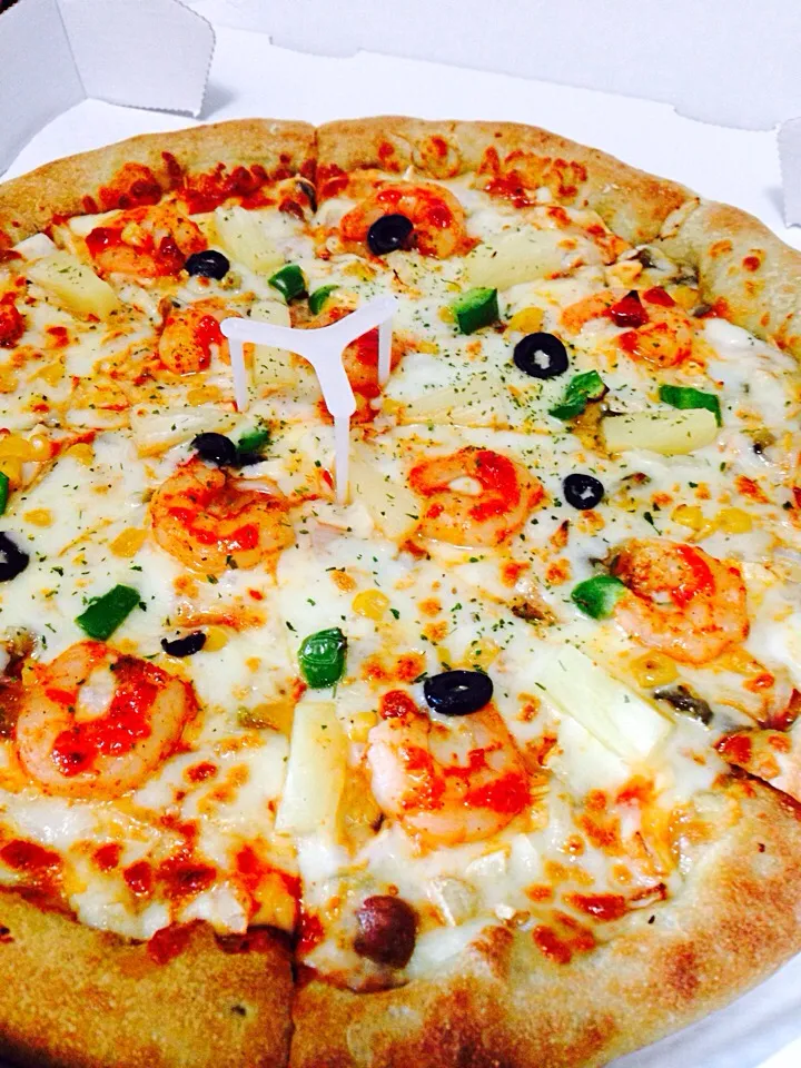 새우피자|안정희さん