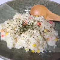 Snapdishの料理写真:チーズリゾット|yukoさん