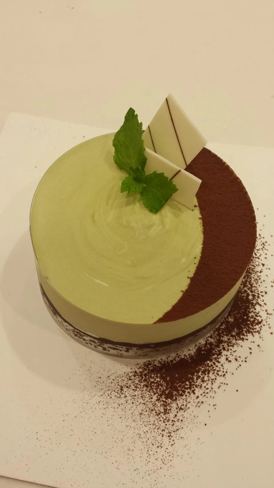 Snapdishの料理写真:green tea cake #greentea #matcha #cake #jillkitchen|Jill Nyomanさん