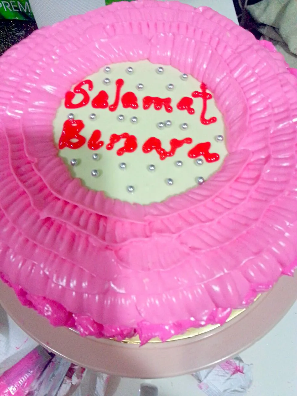 red velvet cake with cream cheese topping|azuraさん