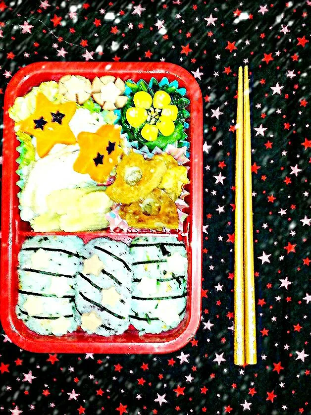 Snapdishの料理写真:ベンベンさんのスピードメニュー♬蓮根味噌焼き
お弁当☆だらけ(☆☆)|Kiyokoさん