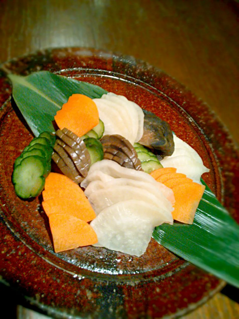 pickles made in brine and fermented rice bran!!|和田 匠生さん