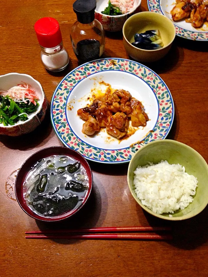 鳥モモ肉の味噌マヨ焼き💕|Mami Otsukaさん