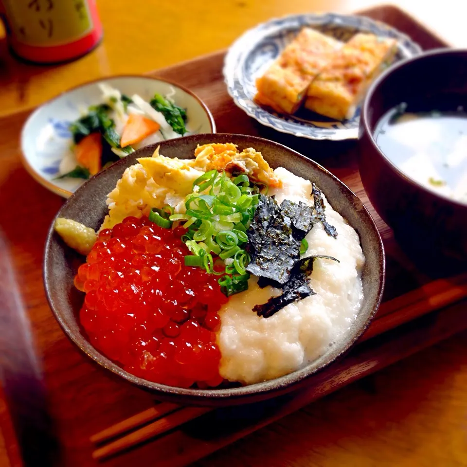 蟹いくら丼＊|hibi_apeさん