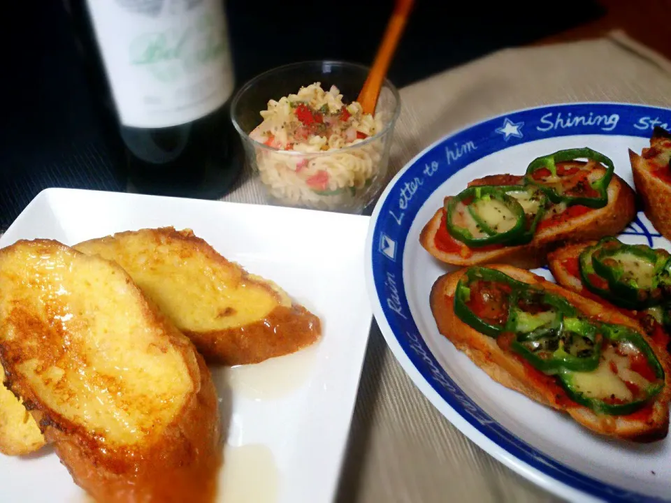 フランスパンでランチ|こここさん