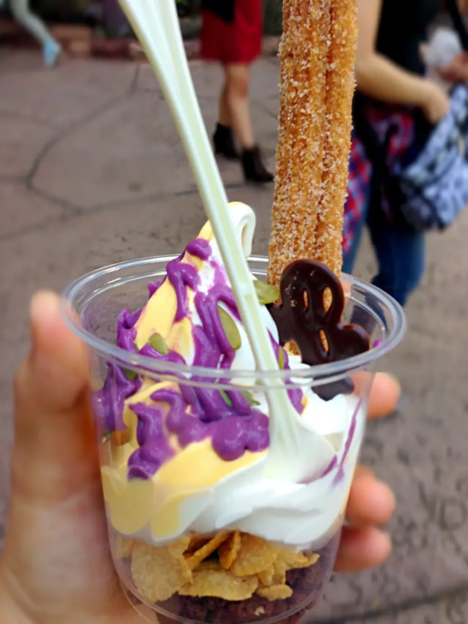 Snapdishの料理写真:クリッターサンデー🍦Disneyland💕|ミツさん