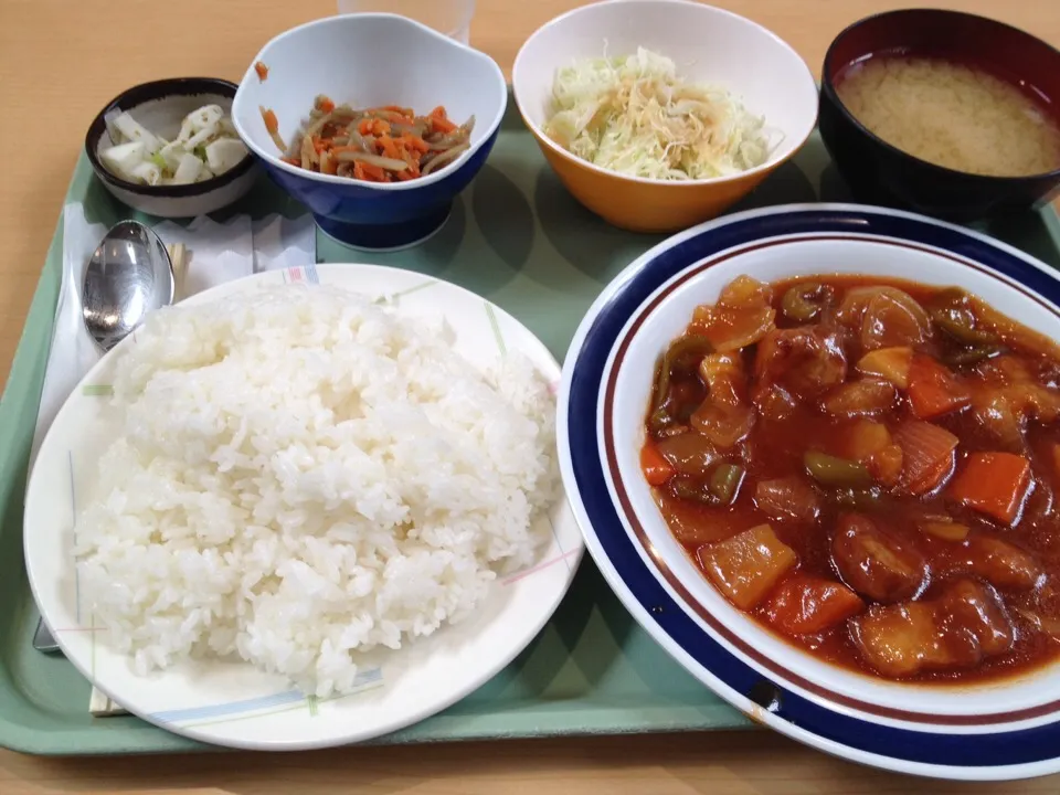 酢豚定食|おっちさん