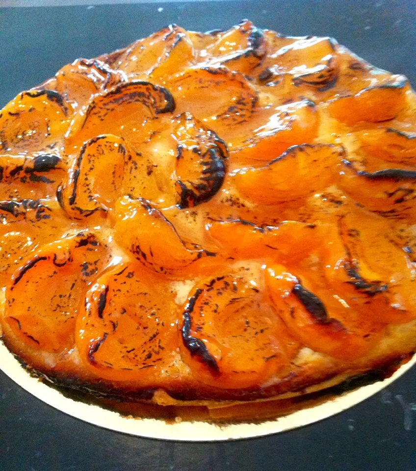 Tarte au abricots|lena belhassen 😄さん