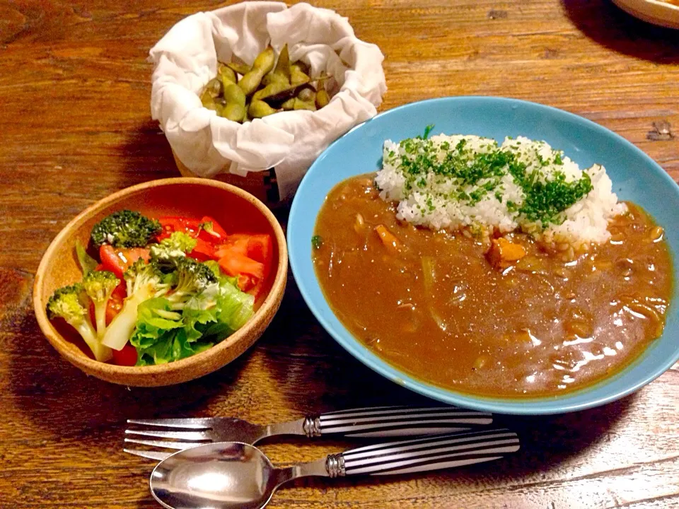 Snapdishの料理写真:チキンキノコカレー|nomariさん