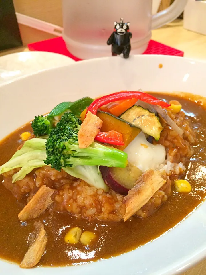 マダム•カリーのヘルシー野菜カレー温玉載せ！|大阪カレー部長さん