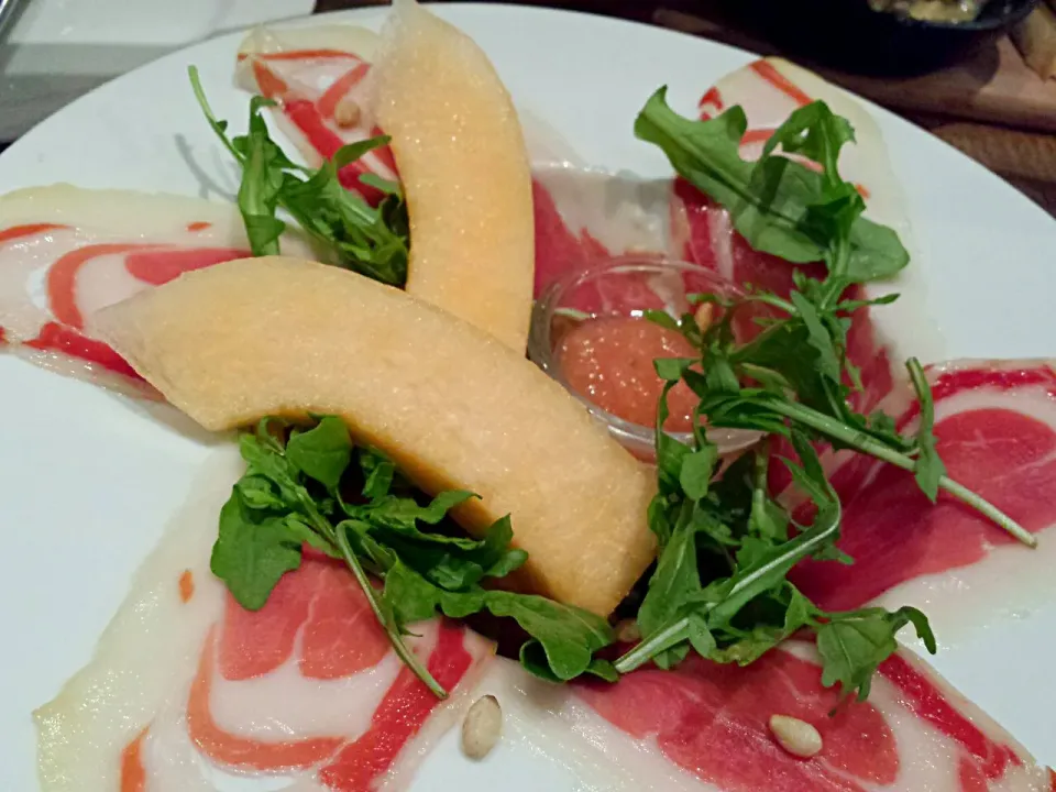 parma ham + rock melon|Yvonne C.さん