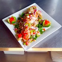 Snapdishの料理写真:Ensalada de mariscos|Juno Escobarさん