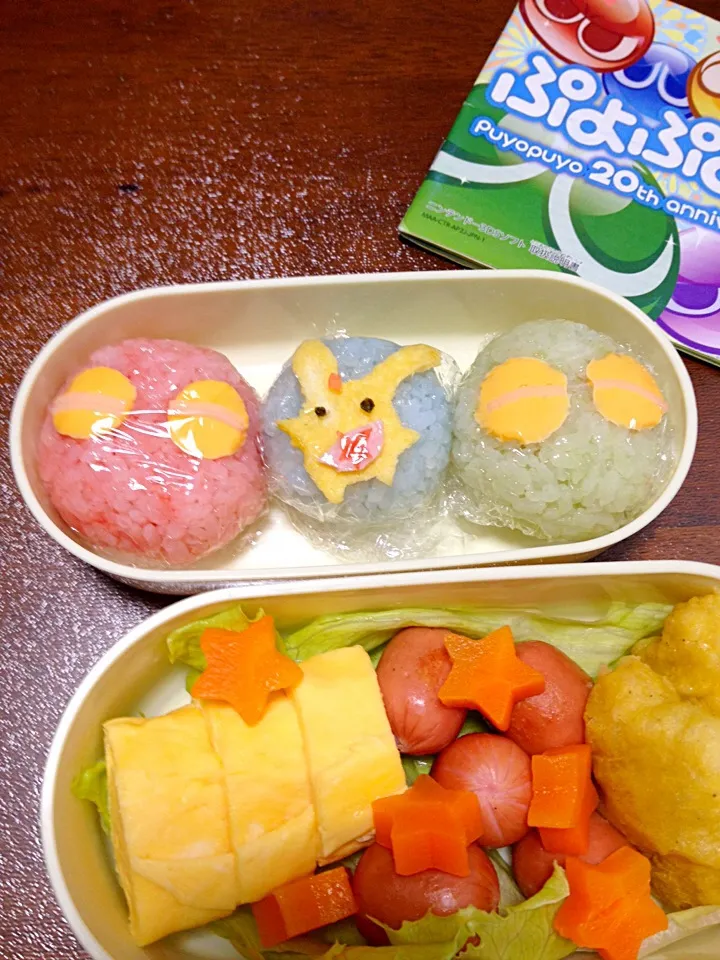 ぷよぷよ弁当|るるうささん