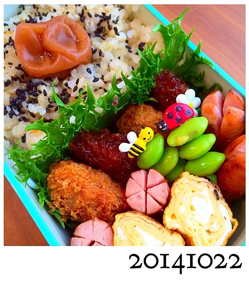 Snapdishの料理写真:ほ〜のお弁当♪  20141022|Youさん