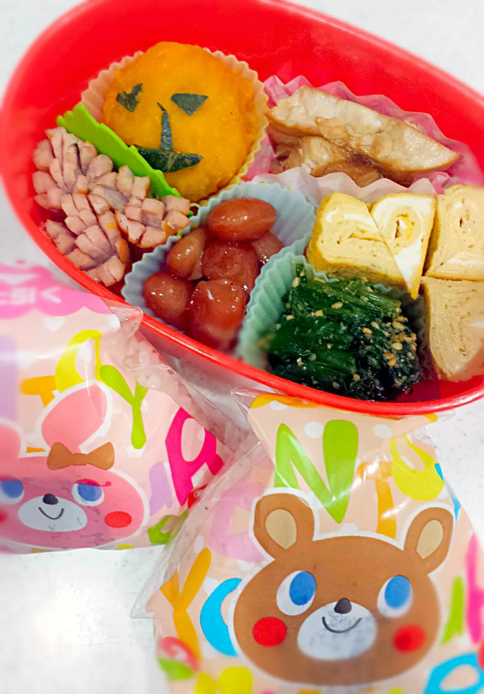 ハロウィンだから🎃弁当|ちよプーさん