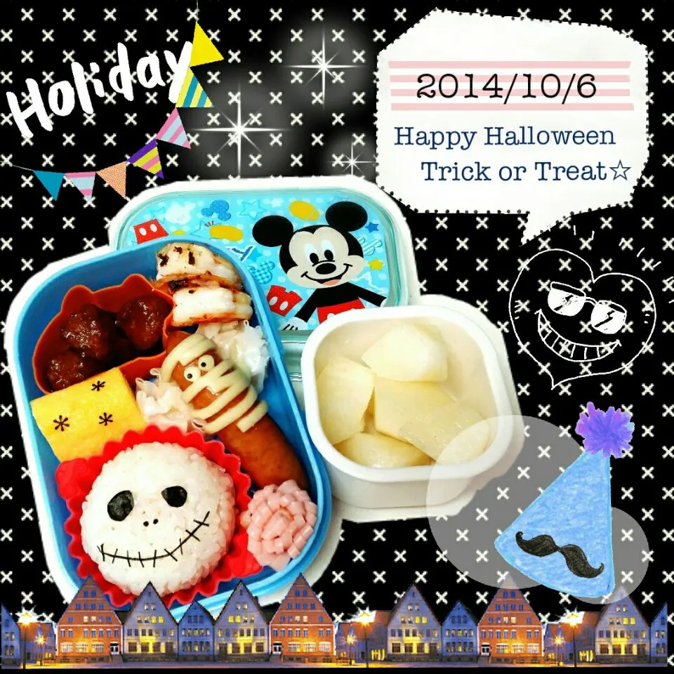 2014/10/6 ハロウィン月間弁当|千穂さん