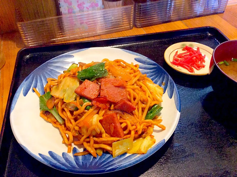 沖縄ケチャップ焼きソバ|ゆいちゃんの父さん