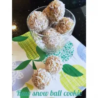 Raw snow ball cookie|Miyukiさん