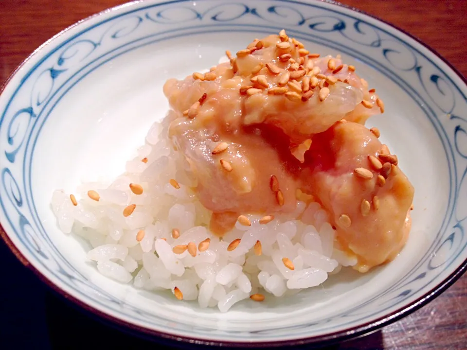 味噌胡麻鯛茶漬け|炊かれたいオトコ おこん 小栁津さん