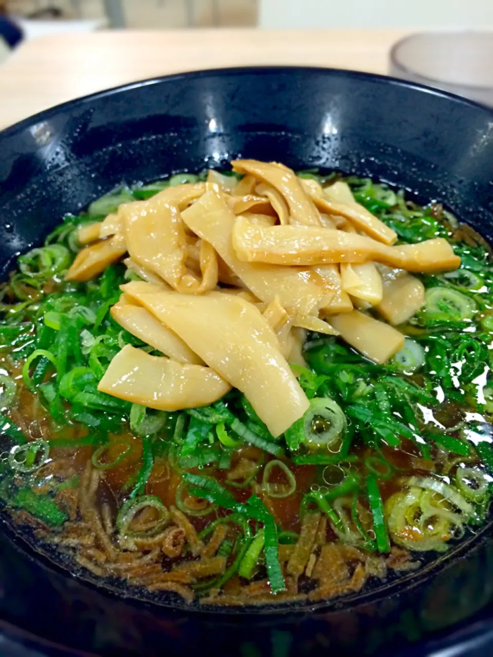 Snapdishの料理写真:焦がし醤油ラーメン+メンマ|morimi32さん