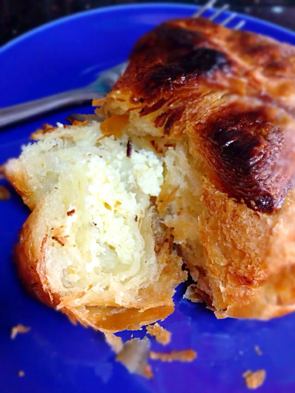 Snapdishの料理写真:Sweet ricotta croissant from Artisan Boulangerie Co|coxiella24さん