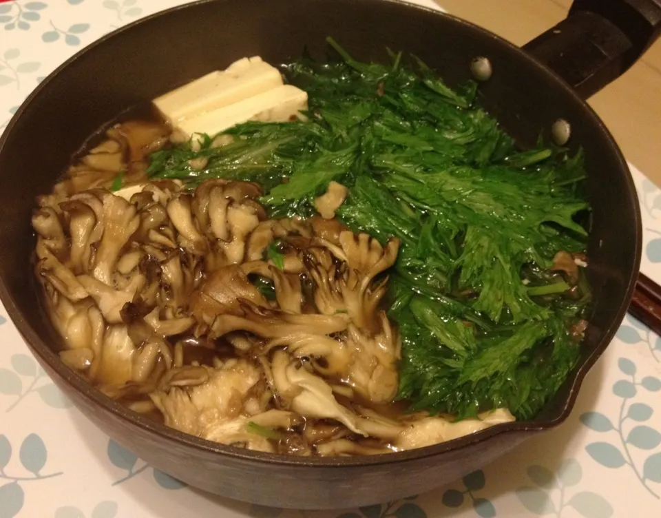 Vegi pot (tofu / oyster mushroom / vegi|Elaineさん