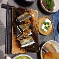 Snapdishの料理写真:秋刀魚の煮物|マリワンガンコさん