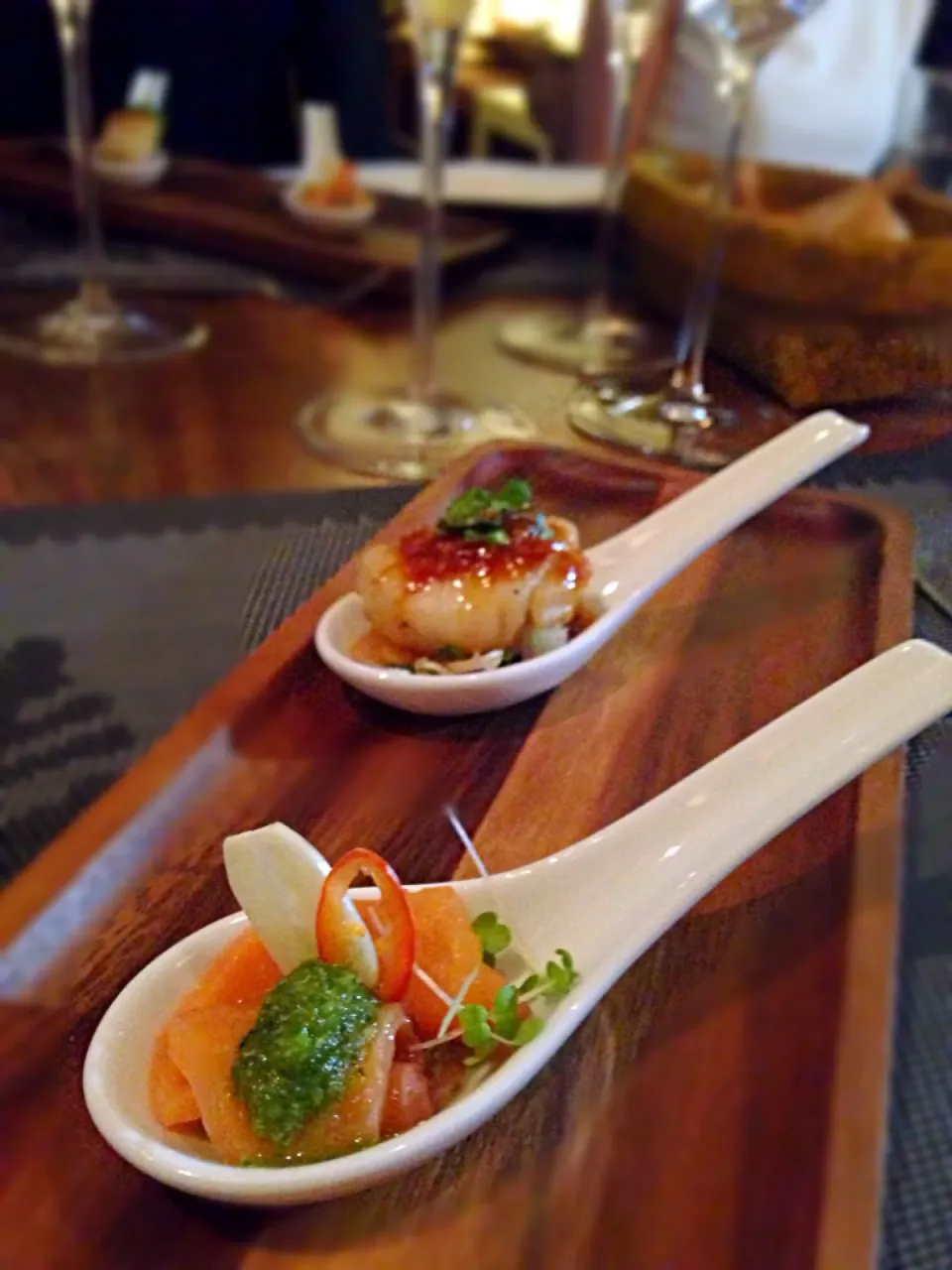 Pla scallop / salmon saab|Obeoom Jumsai Na Ayudhyaさん