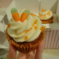 carrot cupcake 😍|anaclaracoltriさん