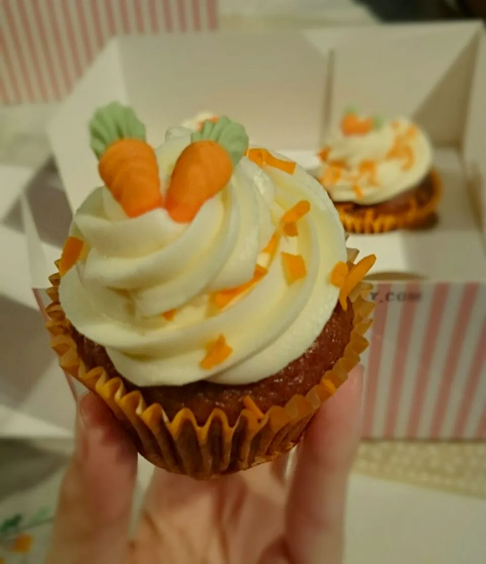 carrot cupcake 😍|anaclaracoltriさん