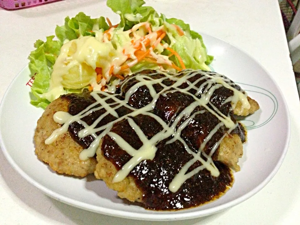 Hamburg steak ><|Anne~AunAunさん