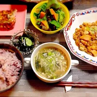 晩御飯  麻婆豆腐の日|akkoさん