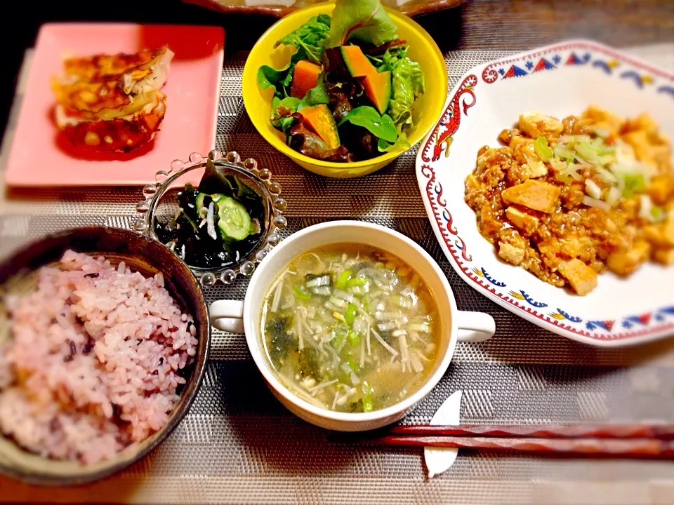 晩御飯  麻婆豆腐の日|akkoさん