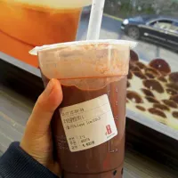 #Chocolat #Chocolate #GONGCHA #bubble #bubbletea #ade|무나さん