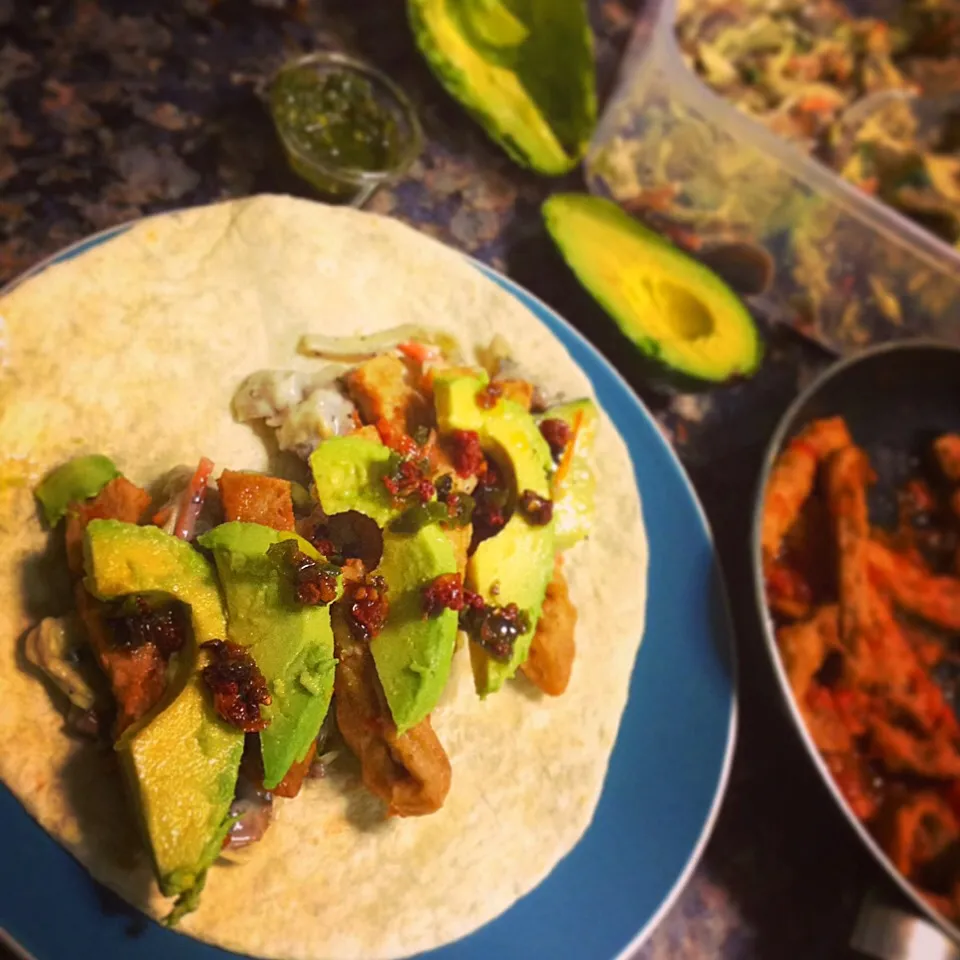 Spicy avo and Frys wrap|Craig Lee Adamsさん