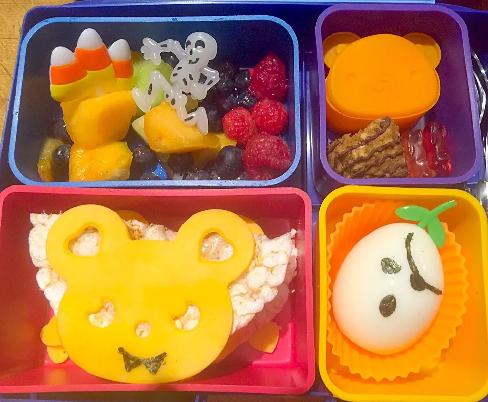 Teddy Bear Vampire Lunch Halloween Bento October 22|Cheryl Melnickさん