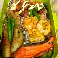 Snapdishの料理写真:中学男子弁当|NICOさん