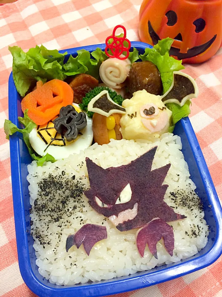 Snapdishの料理写真:ポケモン ハロウィン♡キャラ弁|Namiさん